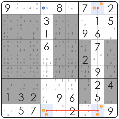 what is the 45 rule in sudoku